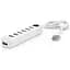 Концентратор Voltronic USB 2.0 to 7xUSB with power switch white (YT-H7S-W) - миниатюра 1