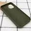Чехол Epik Silicone Case Full Protective (AA) для Apple iPhone 14 (6.1) Зеленый / Dark Olive - миниатюра 2