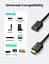 Кабель Ugreen HD107 HDMI Male to Female Extension Cable 0.5 м Black (10140) - миниатюра 5
