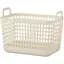 Кошик для зберігання Ardesto пластик PP 33x22.5x25.2 см 12.5 л бежевий (ARHC2512BG) - мініатюра 1