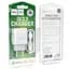 Зарядное устройство с кабелем Type-C белое быстрая зарядка Hoco C72Q Glorious QC3.0 18W 1USB/3A - миниатюра 2