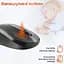 Компьютерная мышка MeeTion BTM185 Bluetooth/Wireless Black (MT-BTM185-A) - миниатюра 2