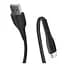 Дата кабель USB 2.0 AM to Micro 5P 1.0m led black ColorWay (CW-CBUM034-BK) - мініатюра 3