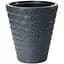 Горщик для квітів Form-Plastic Diamant-30 14.6 л антрацит (2900-014) - мініатюра 1
