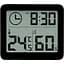 Термогігрометр Youpin Electronic Hygrometer [PD-WDJ-01] Black [65045] - мініатюра 1