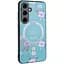 TPU+PC чохол Secret Garden with MagFit для Samsung Galaxy S23 FE Mint - мініатюра 1