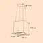 Острівна витяжка Klarstein Chandelier Smart Island (10035710) - мініатюра 7