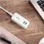 Удлинитель Aigo Power Strip 3 розетки 2 USB 1 m White AC0320 - миниатюра 7