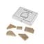 Набір дерев'яних головоломок "Wooden mini puzzle set #2" Заморочка set2en (6 штук) - мініатюра 6