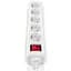 Мережевий фільтр живлення REAL-EL RS-Protect M 1.8m, white (EL122300025) - мініатюра 9