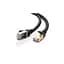 Патч-корд 5м, F/FTP cat 7 RJ-45 black Ugreen (U_11271) - мініатюра 1
