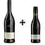 Набор вино Canti Merlot Terre Siciliane сухое красное 0.75 л + вино Canti Merlot Terre Siciliane сухое красное 0.25 л - миниатюра 1