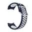 Браслет Galaxy Uniq для Samsung Galaxy Watch 6 Classic 43mm 6 Classic 47mm - синьо-білий ширина кріплення 20мм силікон Watchbands (W40-4WB56377686) - мініатюра 2