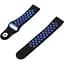 Ремешок Becover Vents Style для Samsung Galaxy (20 mm)/Watch 5/ Watch 4 40/44mm/Watch 4 Classic 42 mm/Watch Active/Active 2 40/44mm/Watch 3 41 mm/Gear S2/Classic/Gear Sport Black-Red (705695) - миниатюра 2