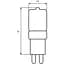 Світлодіодна лампа Eurolamp LED, G9, 3W, 4000K (LED-G9-0340(220)) - мініатюра 3