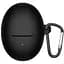 Чохол-накладка DK Huawei FreeBuds 6 | Silicone Candy Friendly з карабіном (black) - мініатюра 1