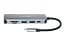 Мультипортовий адаптер USB хаб USB Type-C D-Link DUB-2325 2хUSB3.0, 1xUSB-C, 1xSD, 1xXiaomicroSD Grey - мініатюра 1