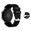 Ремінець для Huawei Watch 3 Pro Black - чорний силікон розмір L ширина кріплення 22мм Watchbands Galaxy (WB001-HUAWEI-GALAXY-BL3BL) - мініатюра 2