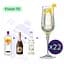 Коктейль French 75 (набір інгредієнтів) х22 на основі Gordon's - мініатюра 1