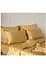 Комплект турецької постільної білизни TURComFor сімейний 160x220 Premium gold сатин TC303375753 - мініатюра 2