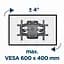 Кронштейн Gembird WM-75ST-01 (VESA600х400) - миниатюра 4