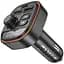 АЗУ FM модулятор Borofone BC59 Heroic 15W (2USB-A/1C) Black - миниатюра 4