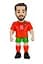 Колекційна фігурка Minix Portugal Bernardo Silva 12 см (22885) - мініатюра 2