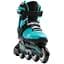 Ролики Rollerblade Microblade 2024 36,5-40 Чорний-Бірюзовий - мініатюра 4