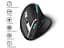 Комп'ютерна миша Zelotes F-36 вертикальна бездротова з акумулятором 2,4G+Bluetooth Black - мініатюра 7