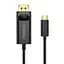 Кабель Choetech XCP-1801 Black USB-C to DisplayPort 8K@60Hz 1.8m (43-00176) - миниатюра 2