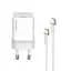 Сетевое зарядное устройство Colorway GaN Mini 20W PD Port PPS USB-C cable Lightning White - миниатюра 2