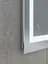 Дзеркало Mixxus Warm MR02-100x60 (годинник, LED-підсвічування, антизапотівання) (MI6003) - мініатюра 5