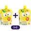 Набір: Органічне пюре Vitabio Cool Fruits з яблуком та бананом 180 г (90 г x 2 шт.) - мініатюра 1