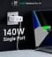 Мережевий зарядний пристрій Ugreen CD289 GaN Fast Charger 140W + Cable USB-C White [15339] [99285] - мініатюра 5