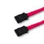 Кабель интерфейсный TCOM Sata 0.45 м прямой без защелки красный - миниатюра 4