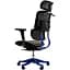 Геймерское кресло GT Racer X-626 Gray/Blue [122619] - миниатюра 4