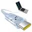 Дата кабель Baseus Gem Fast Charging Type-C to Type-C 100W (2m) (P10373000111-01) Blue - мініатюра 4
