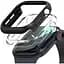 Чохол Ringke Slim 2 шт. Clear/Matte Black для Apple Watch 10 (42мм) - мініатюра 2