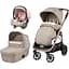 Коляска 3 в 1 Peg-Perego Veloce Mon Amour Belvedere Lounge з підставкою до люльки рожеве золото - мініатюра 1