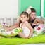 Простынь Cosas на резинке для коляски и люльки 40x80 green dots, салатовая (DropSalad_FittedStroller_40х80) - миниатюра 2