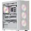 Корпус AeroCool D501A-G-WT-v2 White (ACCM-DS01043.21) [146670] - миниатюра 2