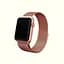 Ремінець Creasted для годинника Milanese loop steel bracelet Apple watch, 42 44 мм рожеве золото - мініатюра 3