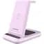 Зарядное устройство Canyon WS-304 3 в 1 QI Iced Pink (CNS-WCS304IP) - миниатюра 1