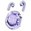 Навушники Acefast бездротові T8 Crystal color (2) bluetooth earbuds Alfalfa Purple - мініатюра 3