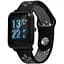 Ремінець BeWatch sport-style 20 мм для смарт-годин Xiaomi amazfit BIP Чорно-Сірий (1010114) - мініатюра 1