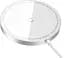 Бездротовий зарядний пристрій Baseus Simple Xiaomini3 Magnetic Wireless Charger 15W CCJJ040012 Silver - мініатюра 2