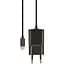 Сетевое зарядное устройство Maxlife MXTC-03 Charger 2.1A + MicroUSB Cable 1m Black - миниатюра 1