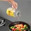 Ємність для олії та оцту МВМ My Home, 1000 мл, прозора з сірим (KP-09 M T/GRAY) - мініатюра 4