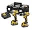 Шурупокрути набір з двох інструментів DeWalt безщіткових (DCK266P2T) - мініатюра 1