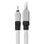 Кабель Baseus CoolPlay Series Fast Charging Cable USB to Lightning 2.4A 1m CAKW000402 White - миниатюра 3